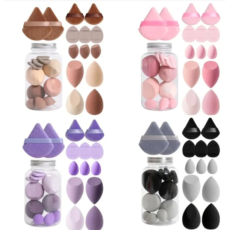 Beauty Blender In Makeup - مجموعة من 14 قطعة من إسفنجات