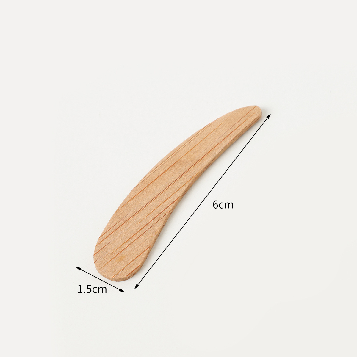 Beauty Makeup Tools - 20/50/100/200 ملعقة خشبية من الخيزران لتطبيق