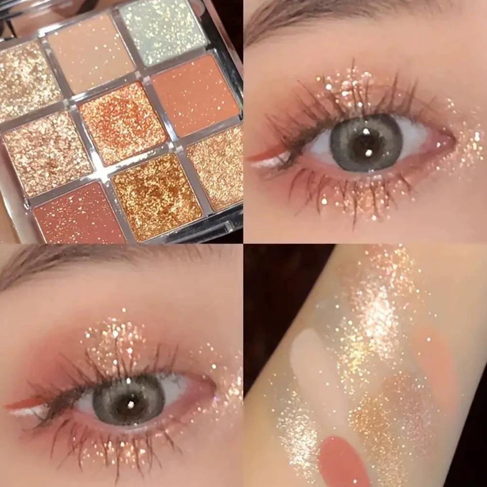 Eyeshadow Glitter Pigment - باليت ظلال العيون اللامعة، ظلال عيون