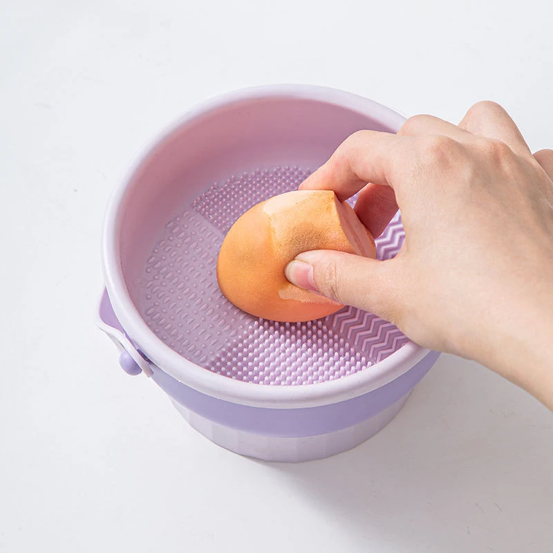Beauty Makeup Egg - وعاء غسيل سيليكون للمكياج ، 1