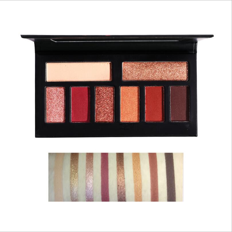 Beauty Makeup Eyeshadow Palette - 8 ألوان لوحة ماتي عينيه طويلة