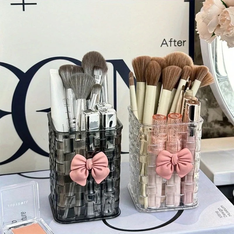Beauty Makeup Case - قطعتان من صندوق تخزين فرشاة الحواجب