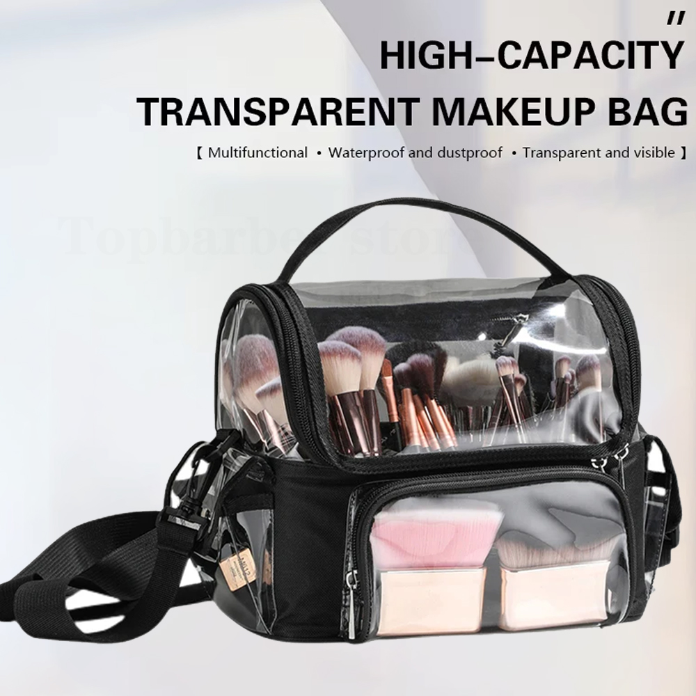 Beauty Makeup Case - حقيبة ظهر لحامل فرشاة المكياج، حقيبة