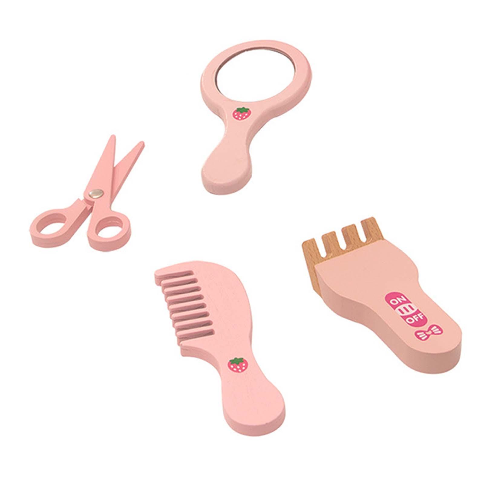 Beauty Makeup Gift Sets - مجموعة ألعاب مكياج خشبية للفتيات الصغيرات،