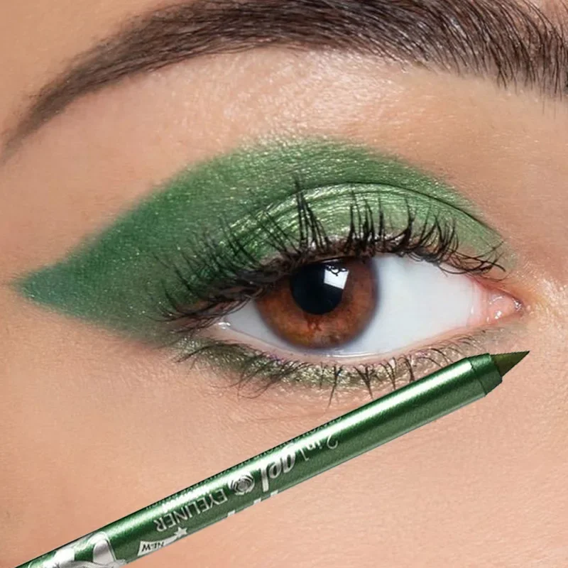 Eyeshadow Glitter Pigment - 2 in1 ماتي كحل قلم تحديد