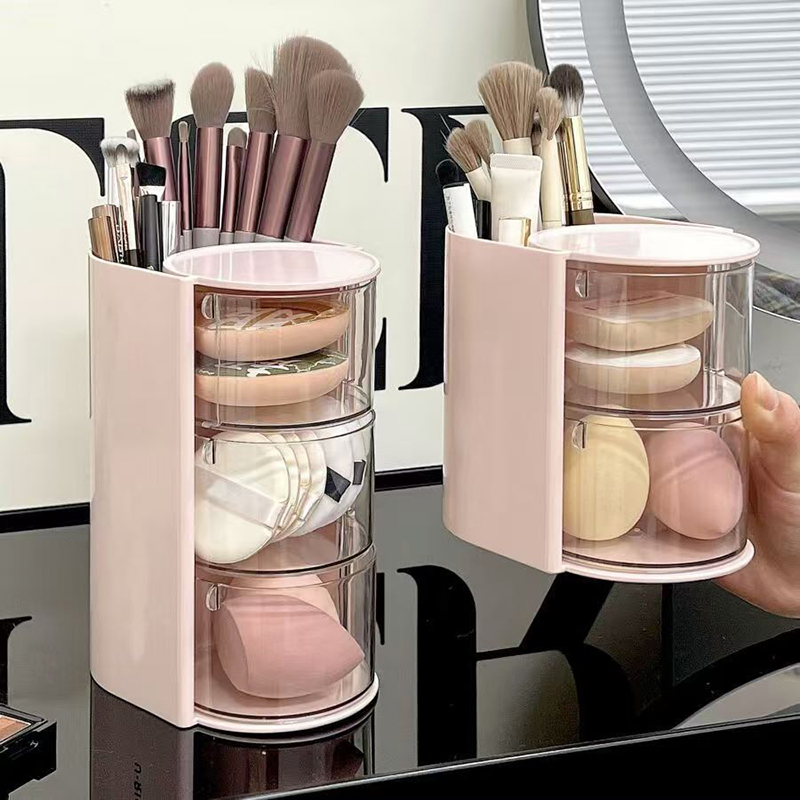 Beauty Makeup Egg - منظم مستحضرات تجميل للحمام، حامل وسائد