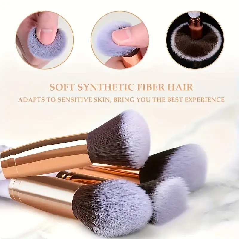 مجموعة فرش رخامية مكونة من 10  - مراجعة Beauty Makeup Gift Sets وسعره