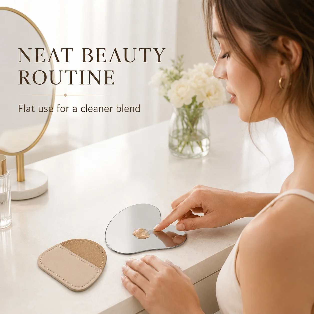 لوحة خلط مكياج على شكل قلب من  - مراجعة Beauty Makeup Tools وسعره