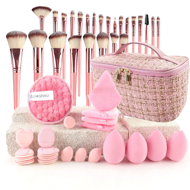 مجموعة فرش مكياج أنيقة بتصميم  - مراجعة Beauty Makeup Tools وسعره