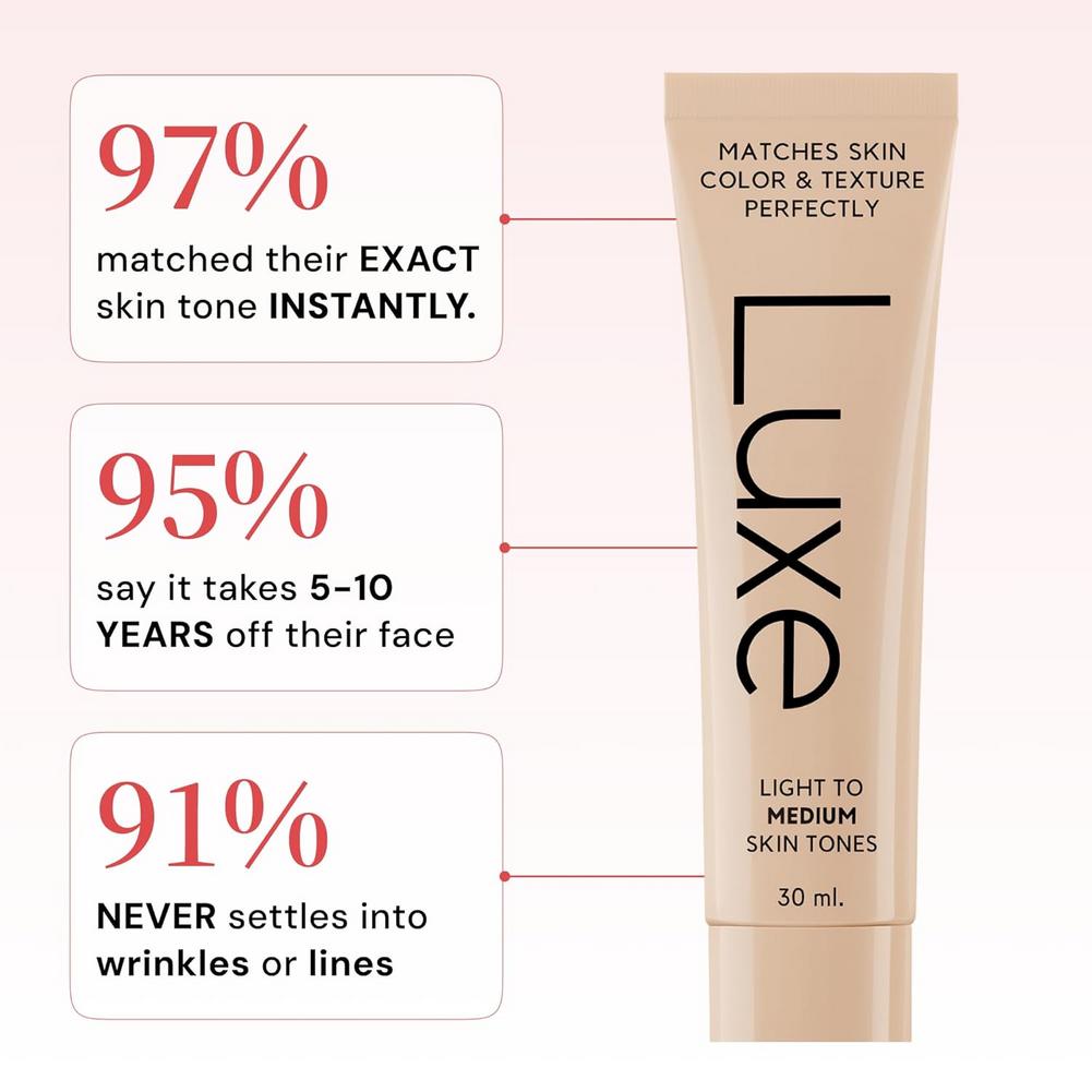 كريم أساس سائل ذكي LUXE مع واق - مراجعة Woman Beauty Makeup وسعره