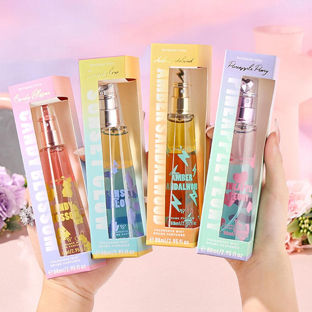 مجموعة من 4 عطور للنساء، رذاذ  - مراجعة Woman Beauty Makeup وسعره