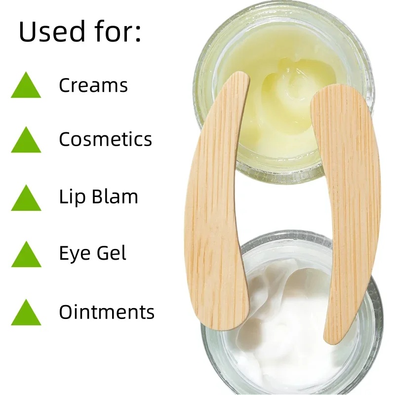 20/50/100/200 ملعقة خشبية من ا - مراجعة Beauty Makeup Tools وسعره