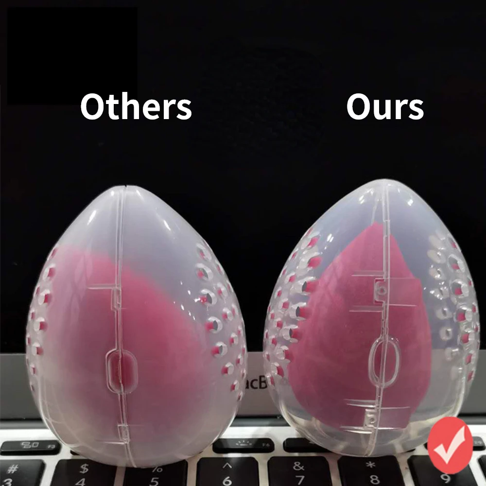 مستحضرات التجميل الإسفنج صندوق - مراجعة Beauty Makeup Egg وسعره