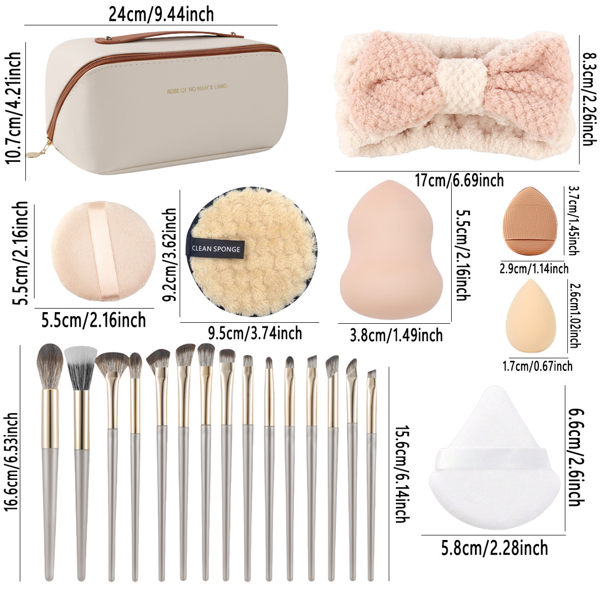حقيبة بمقبض جلدي تحتوي على 36  - مراجعة Beauty Makeup Gift Sets وسعره