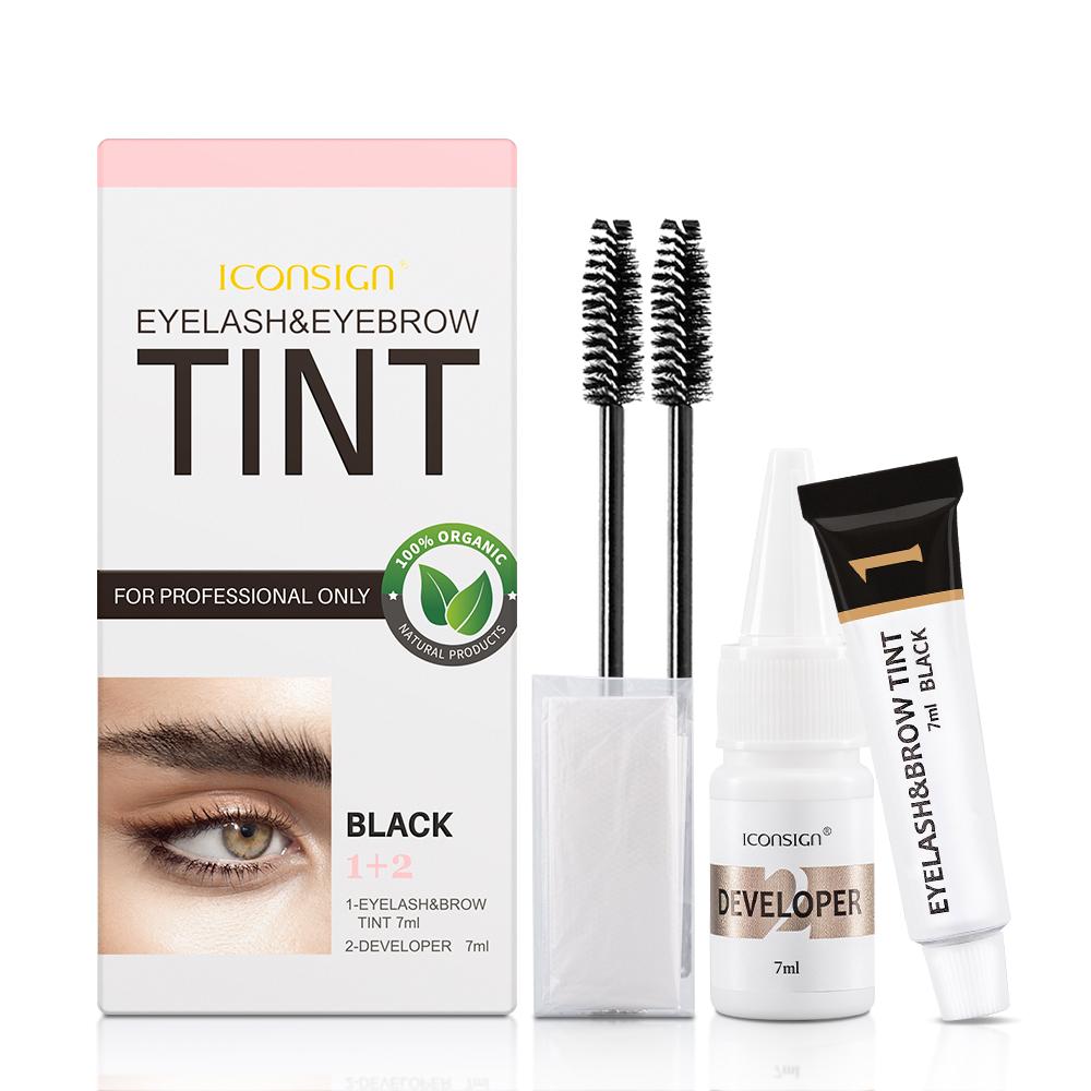 ICONSIGN-مجموعة صبغة الرموش وا - مراجعة Beauty Makeup Companies وسعره