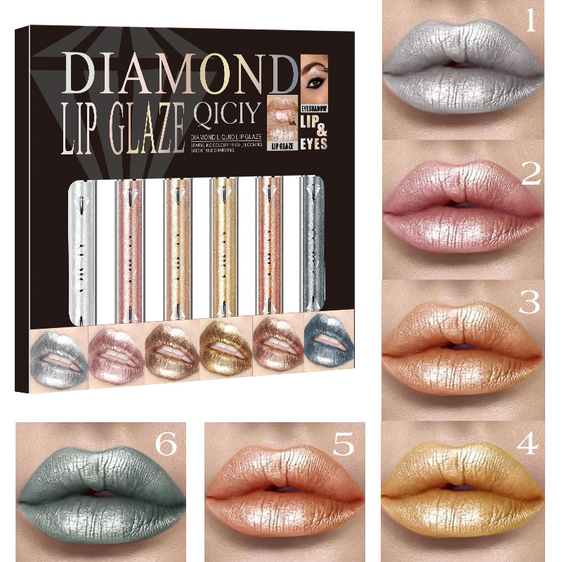 ملمع شفاه لامع بـ 6 ألوان متعد - مراجعة Eyeshadow Glitter Pigment وسعره