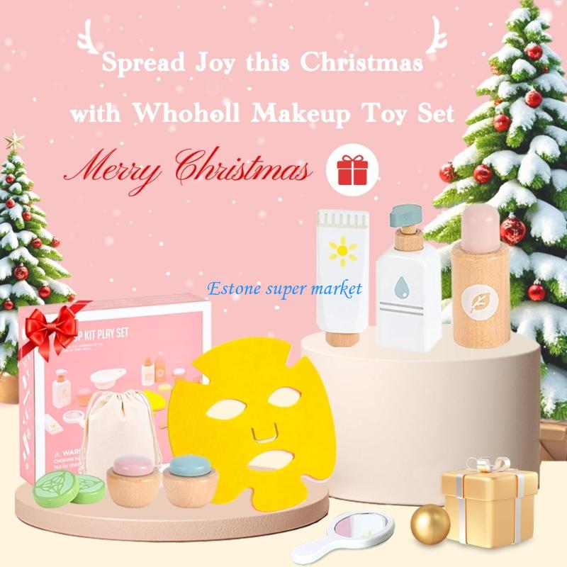 لعبة مكياج خشبية للأطفال 090B  - مراجعة Beauty Makeup Set For Kids وسعره