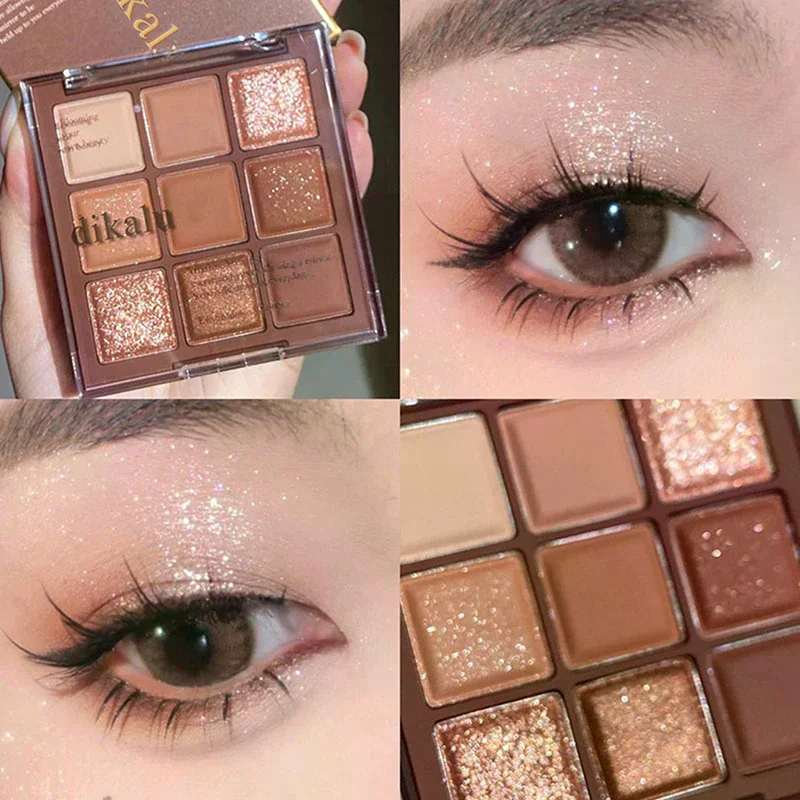 باليت ظلال عيون لامعة من دي كا - مراجعة Eyeshadow Glitter Pigment وسعره