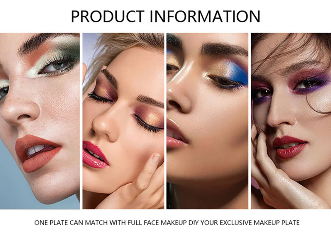 1 قطعة عينيه بريق ماتي هيغليغت - مراجعة Beauty Makeup Eyeshadow Palette وسعره