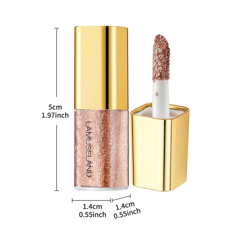 ظلال عيون سائلة لؤلؤية بـ 8 أل - مراجعة Eyeshadow Glitter Pigment وسعره