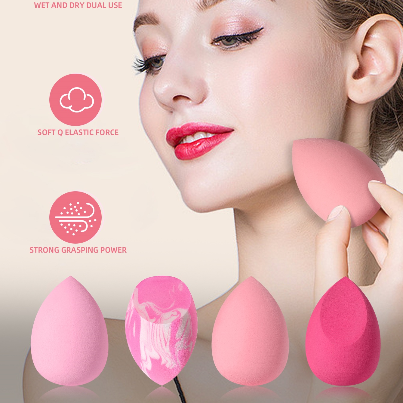 مجموعة من 16 قطعة من إسفنجات ا - مراجعة Beauty Blender In Makeup وسعره