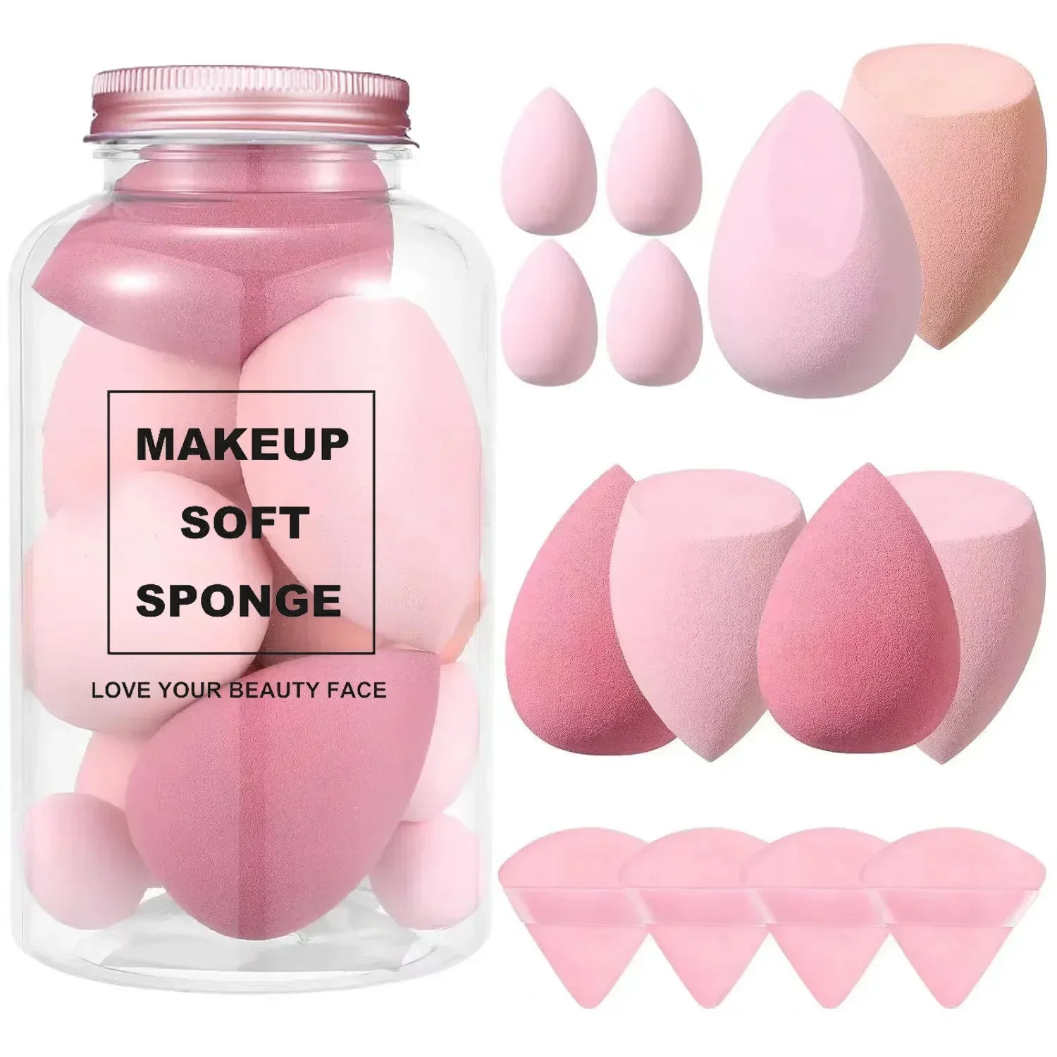 12/14 قطعة ماكياج الإسفنج خلاط - مراجعة Beauty Blender In Makeup وسعره