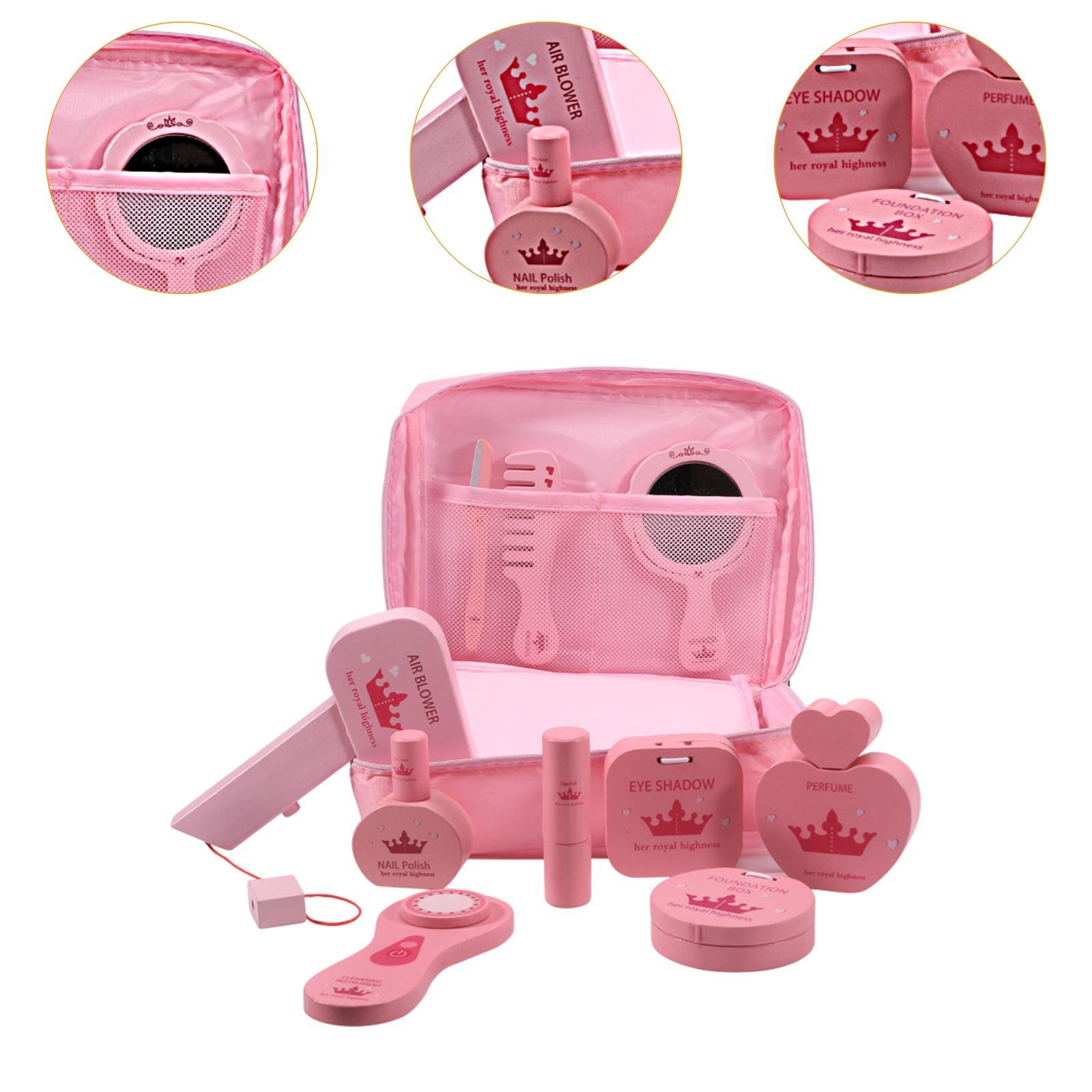 10x مجموعة ألعاب مكياج خشبية ل - مراجعة Beauty Makeup Set For Kids وسعره