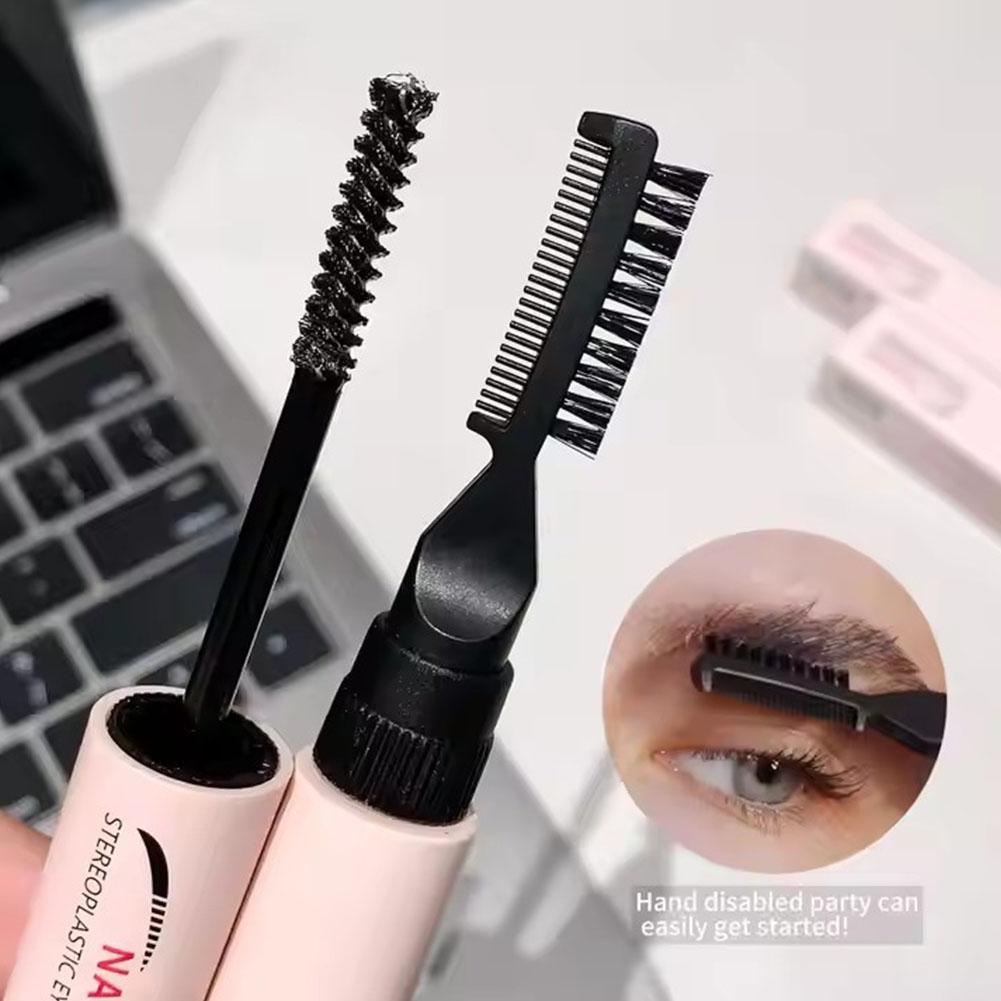جل تصفيف الحواجب برأس مزدوج جل - مراجعة Woman Beauty Makeup وسعره