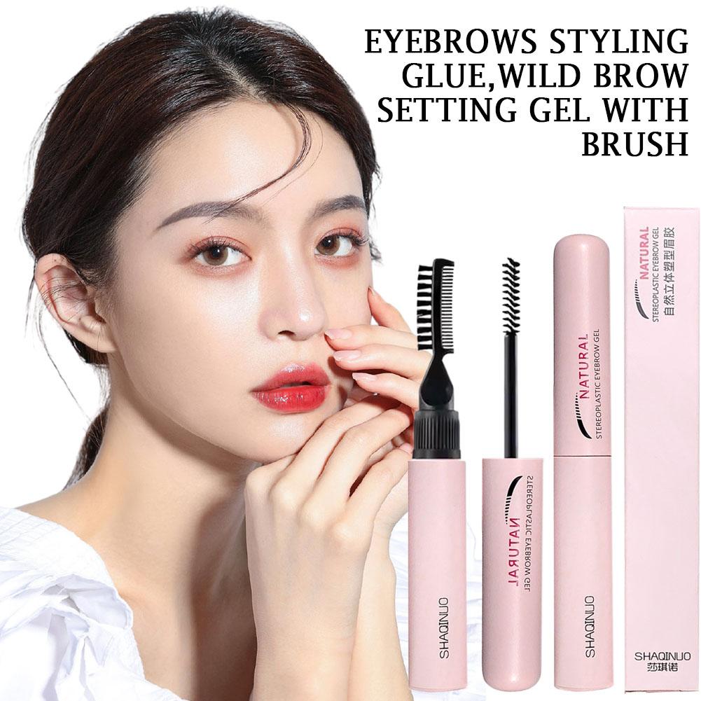 جل تصفيف الحواجب برأس مزدوج جل - مراجعة Woman Beauty Makeup وسعره