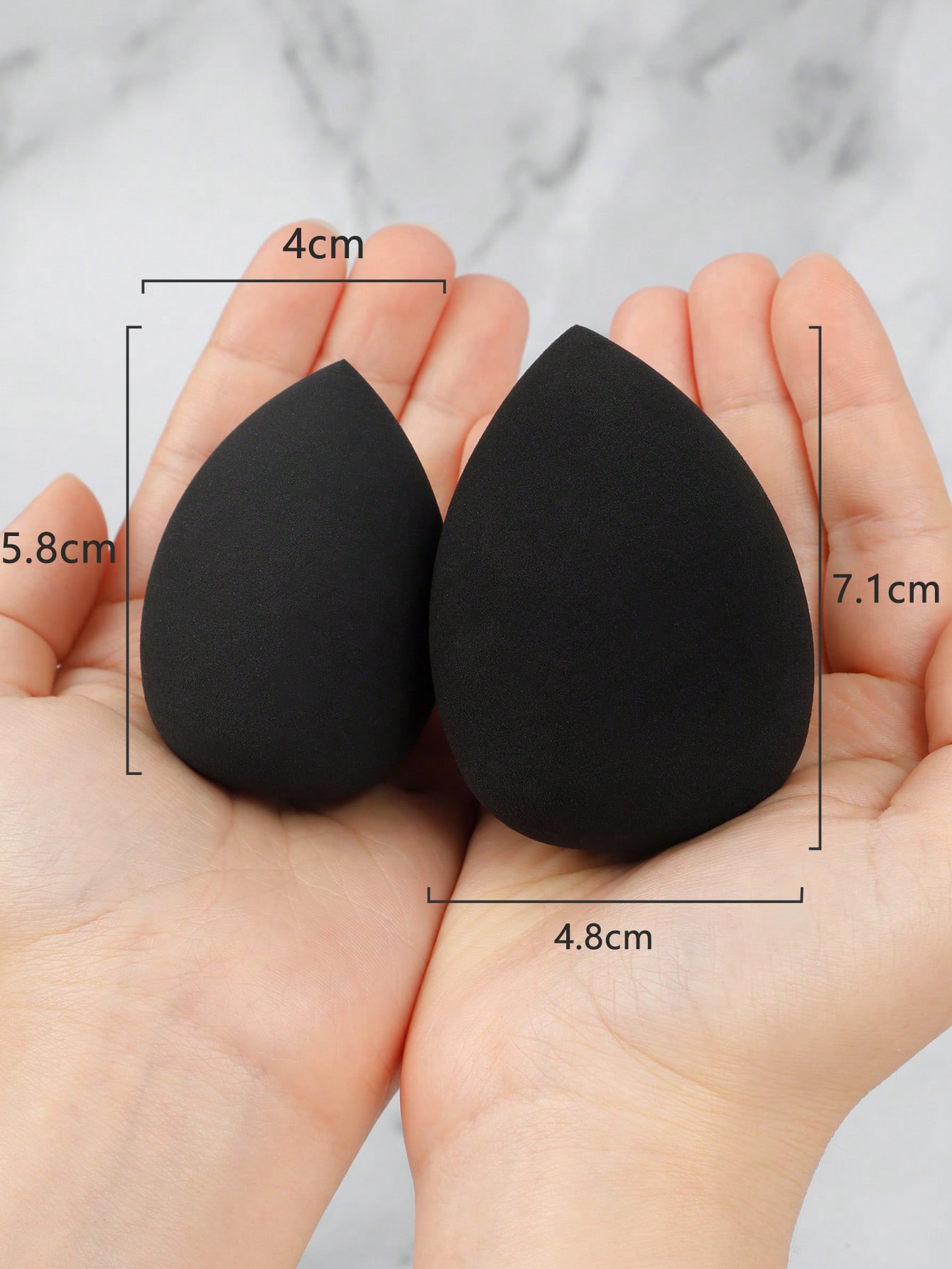 100 قطعة من إسفنجات المكياج ال - مراجعة Beauty Blender In Makeup وسعره