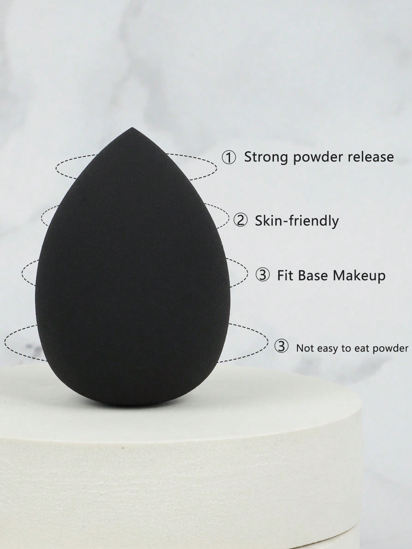 100 قطعة من إسفنجات المكياج ال - مراجعة Beauty Blender In Makeup وسعره