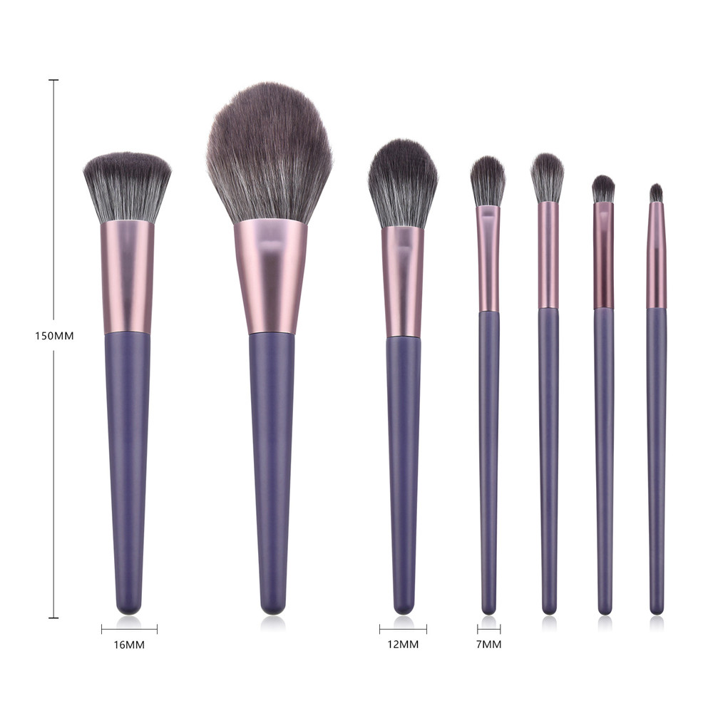 7 قطع من فرش المكياج هدية عيد  - مراجعة Beauty Makeup Gift Sets وسعره