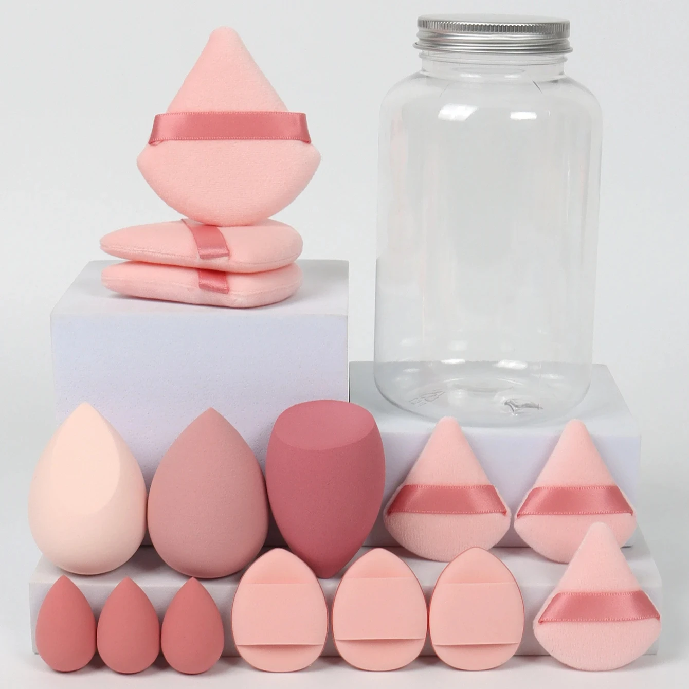12/15 قطعة من إسفنجات المكياج، - مراجعة Beauty Makeup Egg وسعره