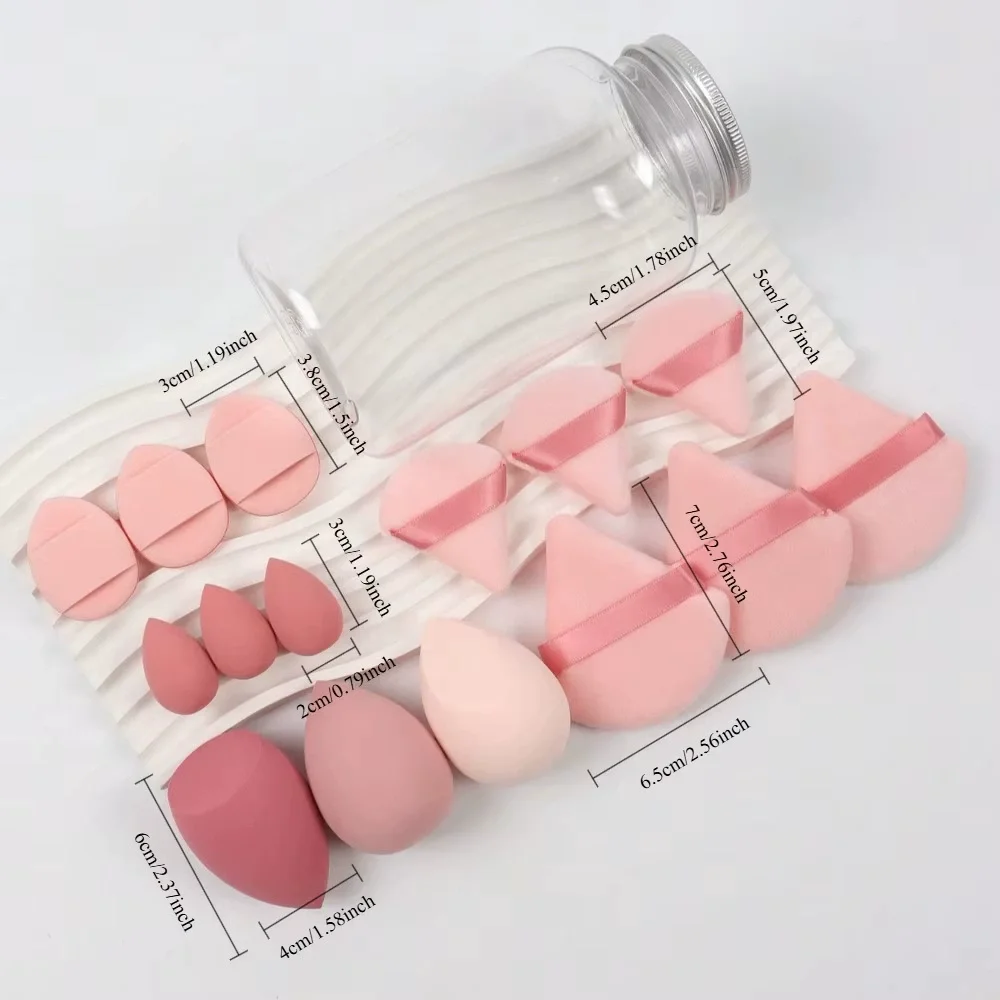 12/15 قطعة من إسفنجات المكياج، - مراجعة Beauty Makeup Egg وسعره