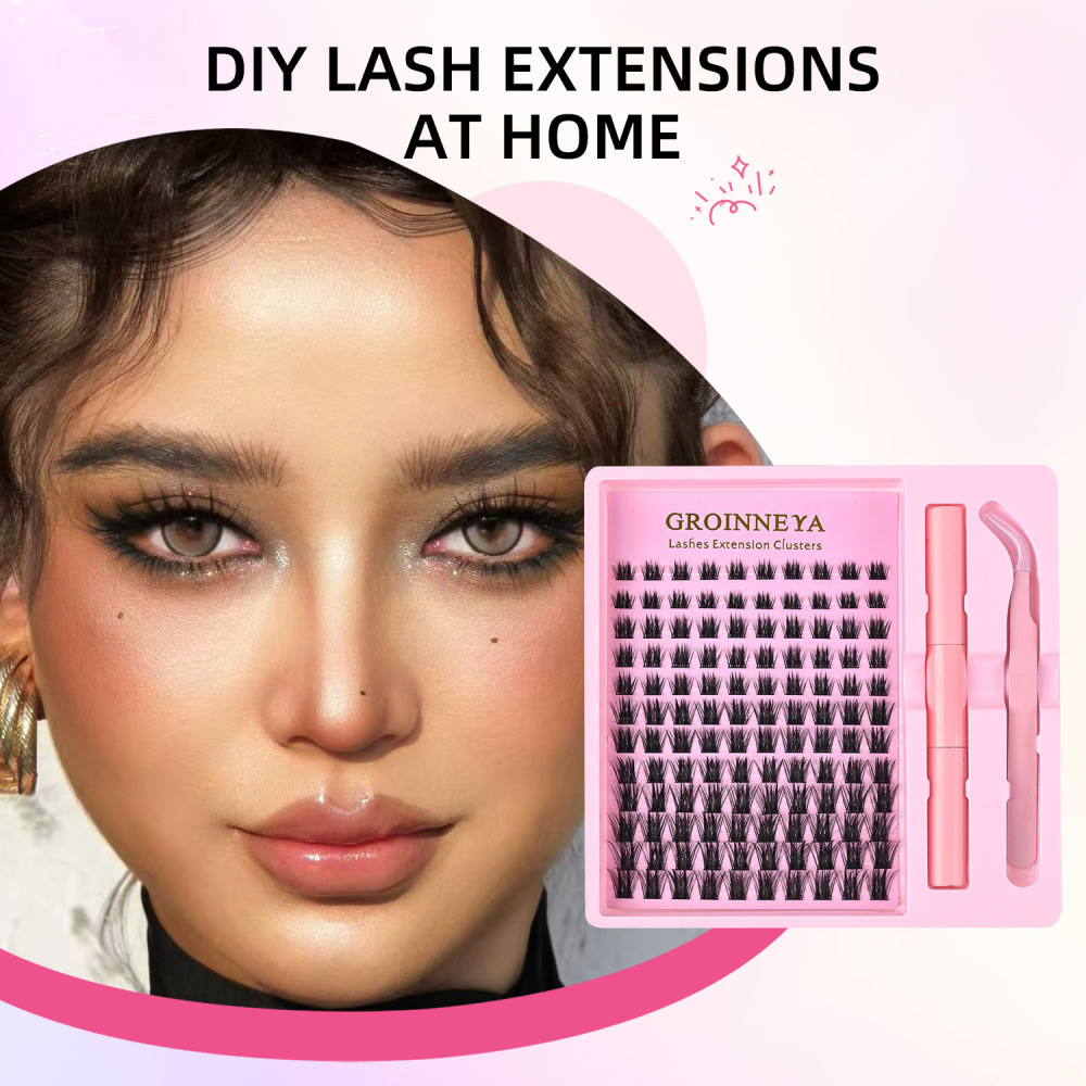 مجموعة تمديد الرموش الصناعية ل - مراجعة Beauty Makeup Look وسعره